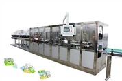 DCW-4300 Полноавтоматическая Midium Speed 30-120pcs Baby Wet Wipe Folding Machine Packaging Manufacturers